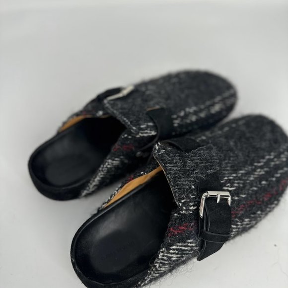 Isabel Marant Tweed Round-Toe Mules - Picture 4 of 4